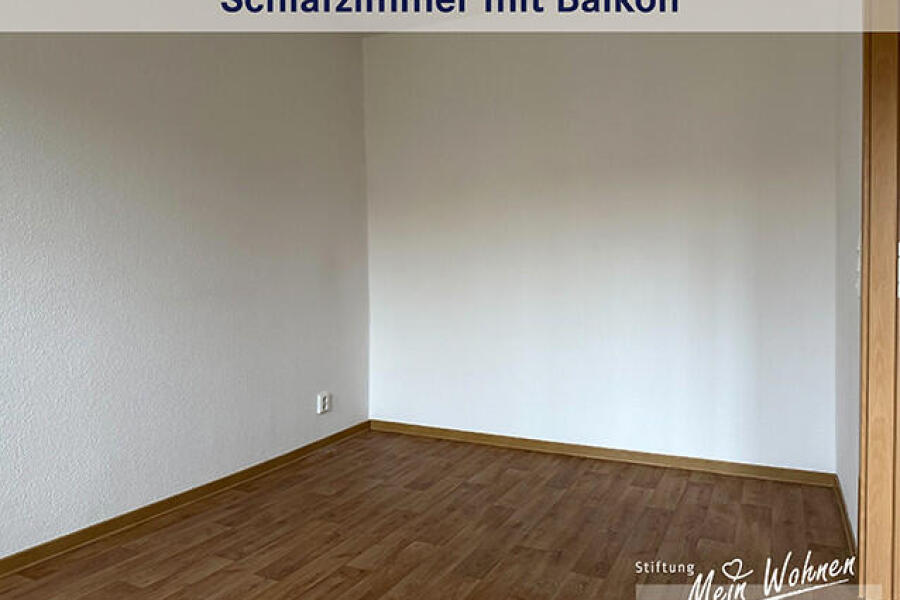 Schlafzimmer mit Balkon