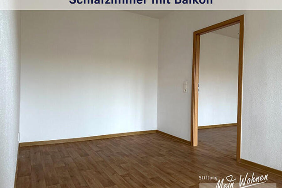 Schlafzimmer mit Balkon