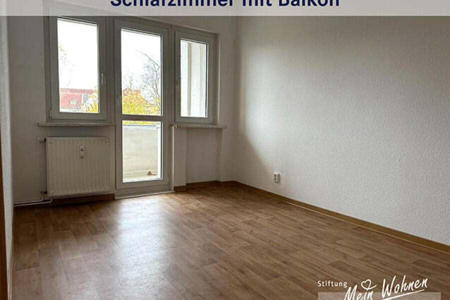 Schlafzimmer mit Balkon