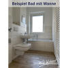 Beispiel Bad mit Wanne