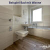 Beispiel Bad mit Wanne