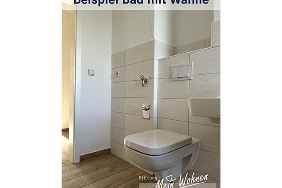 Beispiel Bad mit Wanne