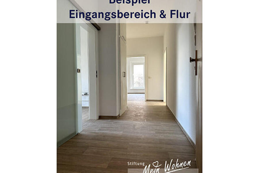 Beispiel Eingangsbereich und Flur