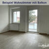 Beispiel Wohnzimmer mit Balkon