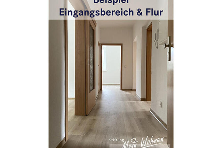 Beispiel Eingangsbereich und Flur